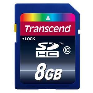  Transcend Sdhc Memory Card 8gb 