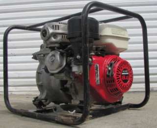 Honda WT30X Trash Water Pump 8.0 hp Honda 3 Port  