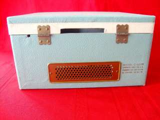 Vintage portable Columbia record player,   