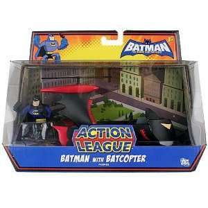  Batman Action League [Batman vs Batcopter]: Toys & Games