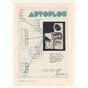  1954 Southern Signals Autoflow Traffic Signal Print Ad 