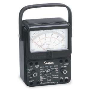 Black Analog Multimeter  Industrial & Scientific