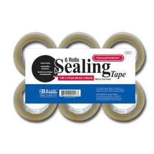  Bazic 1.89 X 110 Yards Clear Packing Tape (6/Pack(Pack Of 