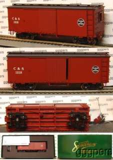 On30 Train BACHMANN *Spectrum* Freight Box Car COLORADO & SOUTHERN C&S 