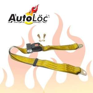  2 Point Goldenrod Lap Seat Belt (1 Belt): Automotive