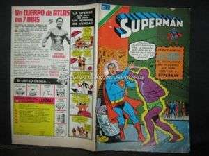 SUPERMAN SERIE AVESTRUZ # 37 MEXICAN NOVARO COMIC 1978  