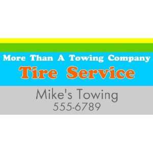    3x6 Vinyl Banner   More Than A Towing Company 