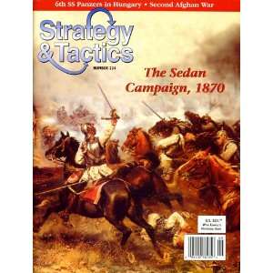   Strategy & Tactics Magazine #224, with Sedan Campaign 1870 Board Game