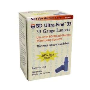 BD Lancets 33G 100 Box