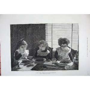  1881 Children Nursery Tottie Tot Toozles Dinner Art