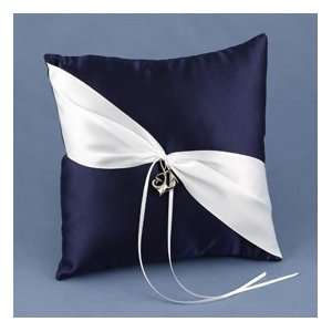  Wedding Nautical Boating Beach Theme Navy White Ring 