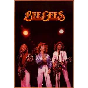 Bee Gees   Live   Brothers Gibb   Orig 70s 24x34 Poster 