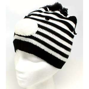   : Safari Zebra Animal Winter Hat / Animal Beanie Hat: Everything Else