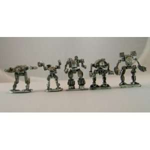   Miniatures BattleForce Scale Clan Star Pack 1 (5 mechs) Toys & Games