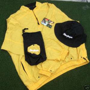 MacGregor Tourney Rain Pullover & Bucket Hat XXL NEW  