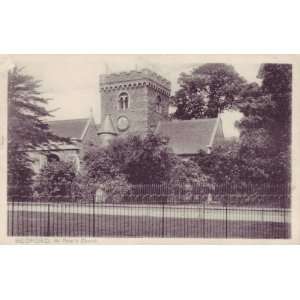   Coaster English Church Bedfordshire Bedford Church BD1