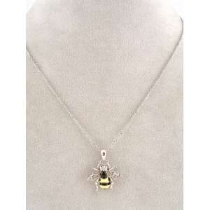  Fashion Jewelry ~ Metal Bee Pendant Necklace Sports 