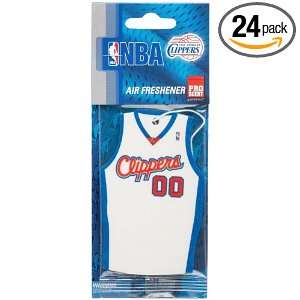 ProScent Paper, NBA Los Angeles Clippers, Jersey Shaped Automotive Air 