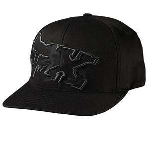    Fox Racing Sober Flexfit Hat [Black] S/M Black S/M: Automotive