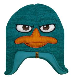 Perry The Platypus Phineas And Ferb Face Toddler Beanie Hat  