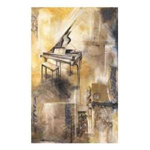 Strike The Keys by Ruth Franks 34x50 