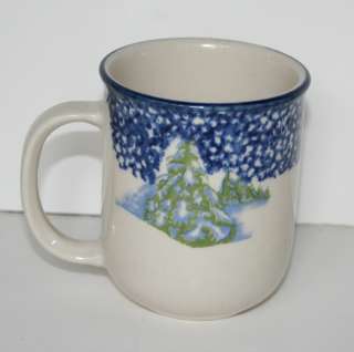 Christmas Snowman Coffee Mug Thomson Pottery SO CUTE  