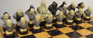 LORD of the RINGS STUDIO ANNE CARLTON Chess Set SAC NIB  