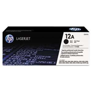   HP 12A) Government Smart Toner, 2,000 Page Yield, Black Electronics