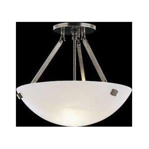  Volcano Antique Alabaster Bowl 16 Semi Flush 2lt: Home 