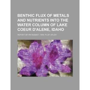  Benthic flux of metals and nutrients into the water column 