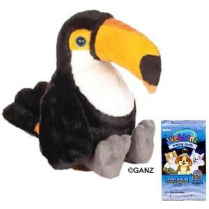  Webkinz Toco Toucan + 1 Pack of Trading Cards [Toy]: Toys 