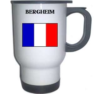  France   BERGHEIM White Stainless Steel Mug Everything 