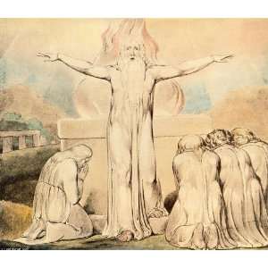  William Blake   24 x 20 inches   Job´s sacrifice 1