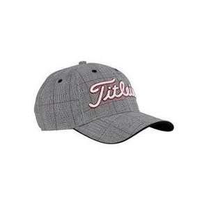  Titleist Glen Plaid Personalized Hat   White/Red Sports 
