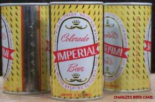 COLORADO IMPERIAL BEER S/S CAN WALTER BREWING CO PUEBLO COLORADO 357 