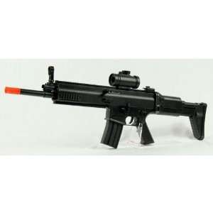   SCAR Rifle FPS 340 Laser, Flashlight, Folding Stock Airsoft Gun