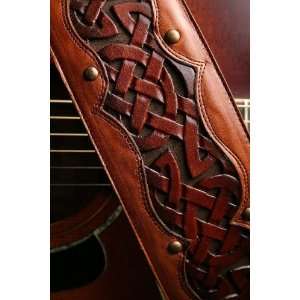  The Celtic Sunrise Guitar Strap: Musical Instruments