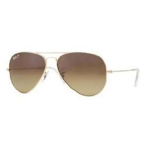   Shiny Gold/Polarized Brown Gradient 001 M2 58/14mm Titanium Sunglasses