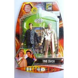   Who 2008 SDCC Exclusive Time Crash Action Figure Set: Toys & Games