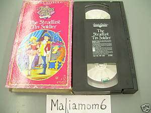 Timeless Tales The Steadfast Tin Soldier VHS Hallmark 014764135335 
