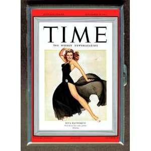   TIME MAGAZINE PETTY ID Holder Cigarette Case or Wallet: Made in USA