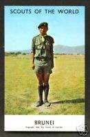 Boy Scout Uniform Scouting Brunei 1968  