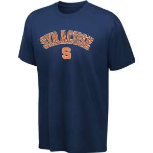  Syracuse Orange Navy Victory Cube T Shirt Sports 