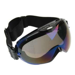 New Basto Anti Fog Dual Lens Sport Ski Snowboard Goggles Black Frame 