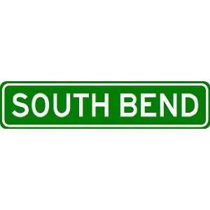  SOUTH BEND City Limit Sign   High Quality Aluminum Sports 