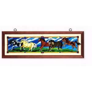  Wild Horses   Art Panel by Joan Baker: Kitchen & Dining