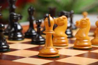 House of Staunton Timeless Chess Set   Harrwitz Ebony  