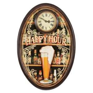  Happy Hour Bar Pub Sign: Home & Kitchen