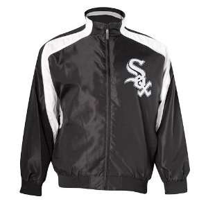   White Sox Colorblock Track Jacket   Big and Tall