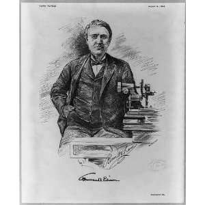  1894 Thomas Alva Edison, 1847 1931